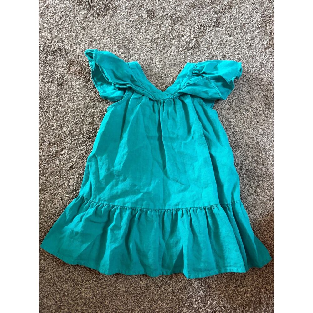 Zara 18-24 month girls teal dress